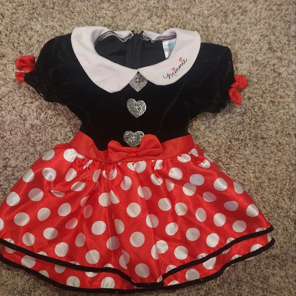 Spirit Halloween Baby Minnie Mouse Dress Costume Mickey & Friends in Size 6-12M - Picture 2 of 10